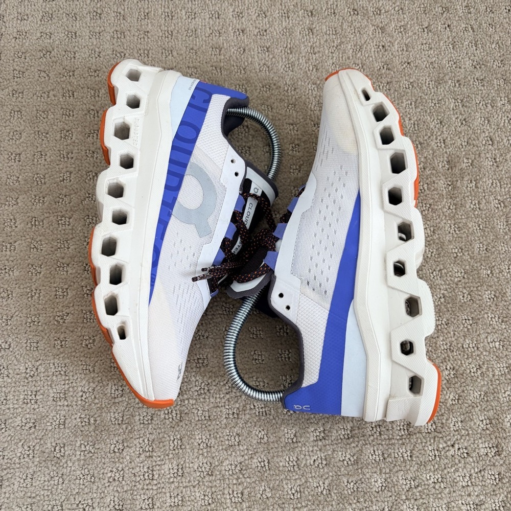 On Running Cloudmonster 61.98648 in Frost Cobalt Women US W6.5 Running $170 - Picture 15 of 16